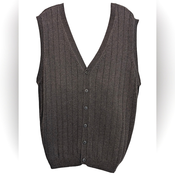 Roundtree & Yorke gray sweater vest xl - Picture 1 of 4